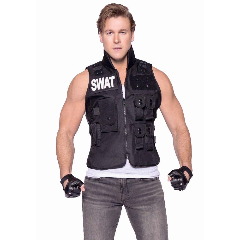 Leg Avenue - SWAT Commander Kostuum - Zwart